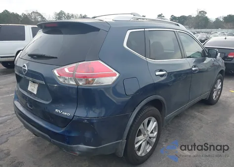 2016 Nissan Rogue Sv from USA, damaged, VIN KNMAT2MV7GP612436